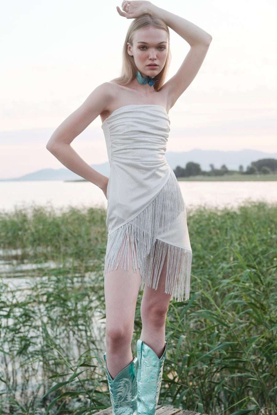 Isadora Tasseled Dress