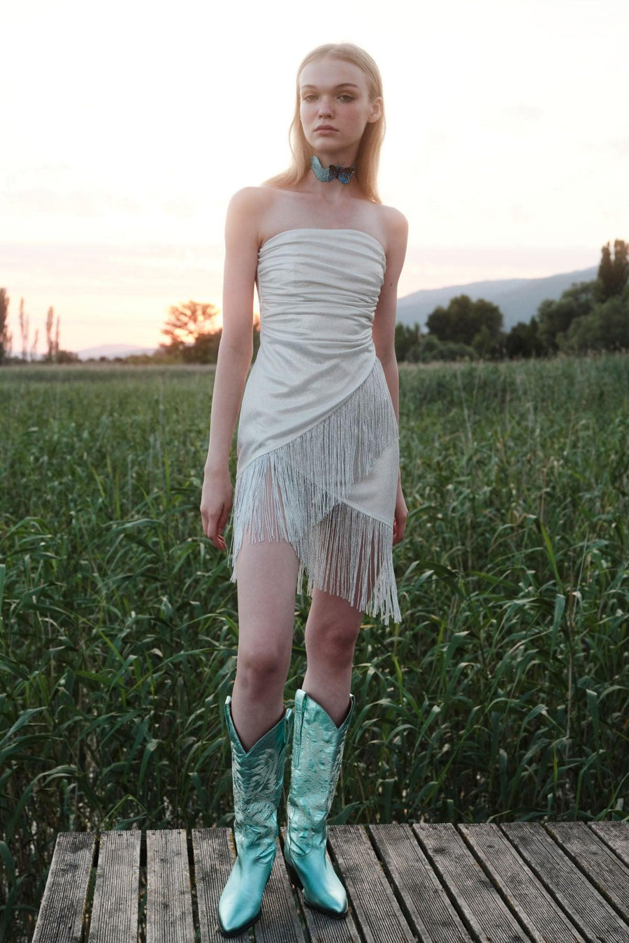 Isadora Tasseled Dress