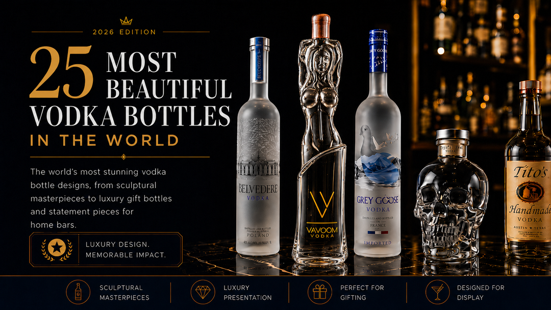 25 Most Beautiful Vodka Bottles in the World (2026 Edition)