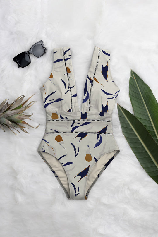 Be Beautiful Be You Lori Deep Plunge One-Piece